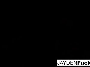 Jayden plays with herself