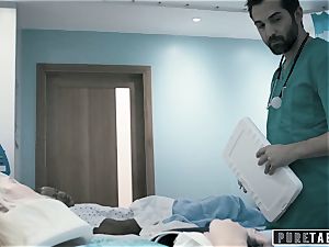 pure TABOO pervert doctor Gives teenage Patient twat examination